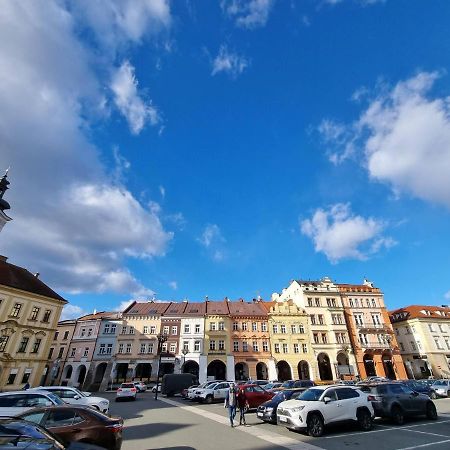 Velke Studio Na Velkem Namesti S Vybavenou Kuchyni Hradec Králové 외부 사진