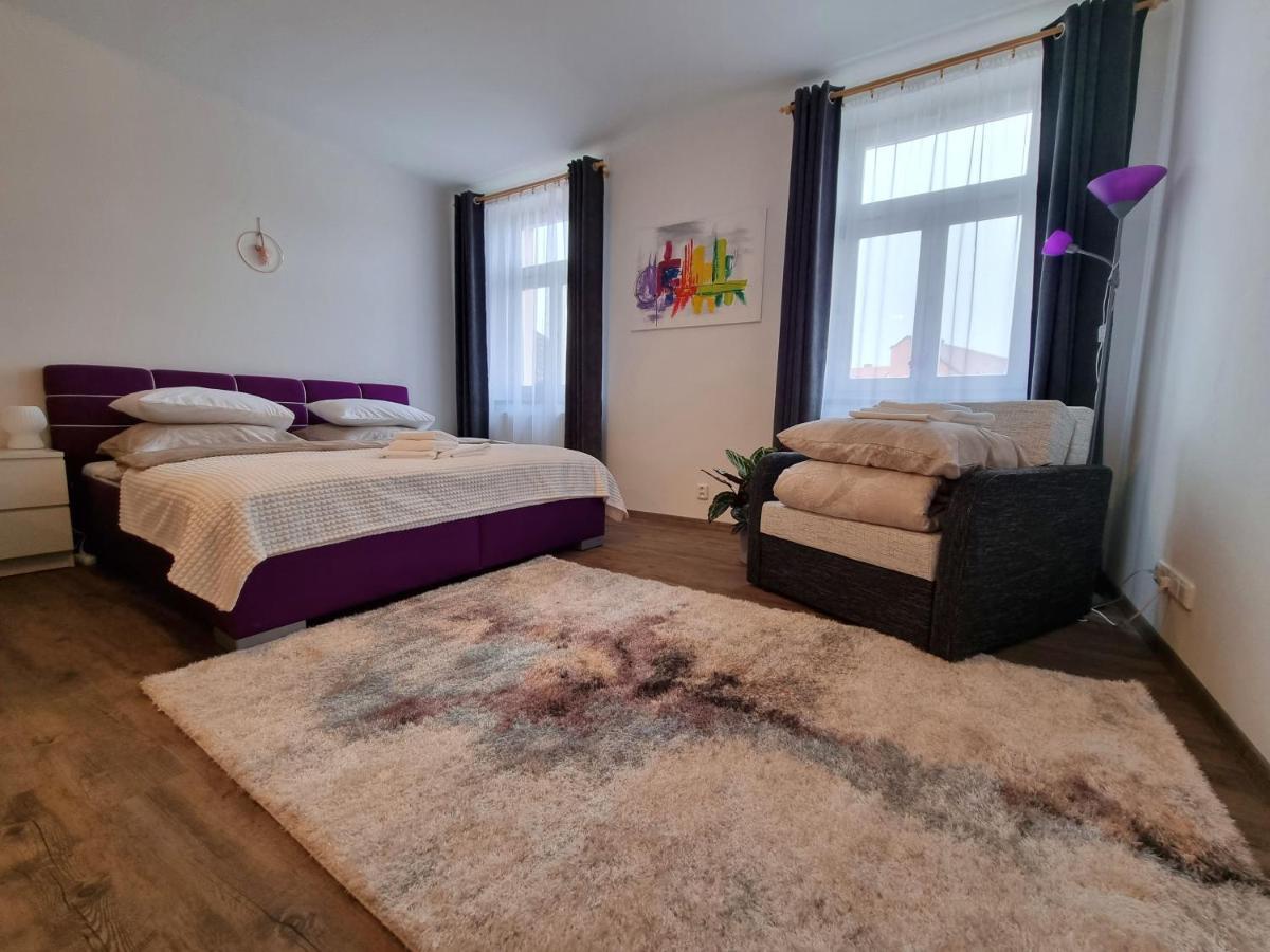 Velke Studio Na Velkem Namesti S Vybavenou Kuchyni Hradec Králové 외부 사진